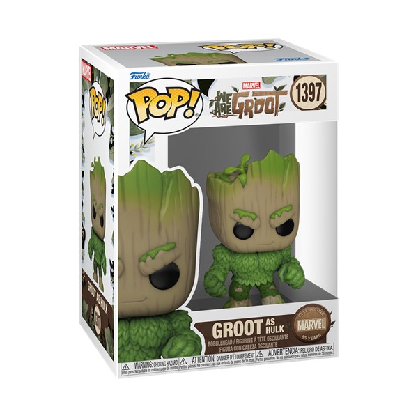 Pop! Marvel 1397: Groot As The Hulk